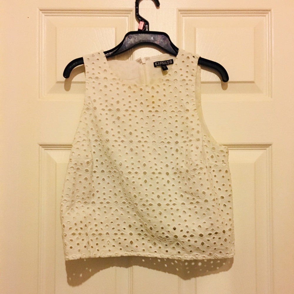💥Express Keyhole Crop Top size Small💥